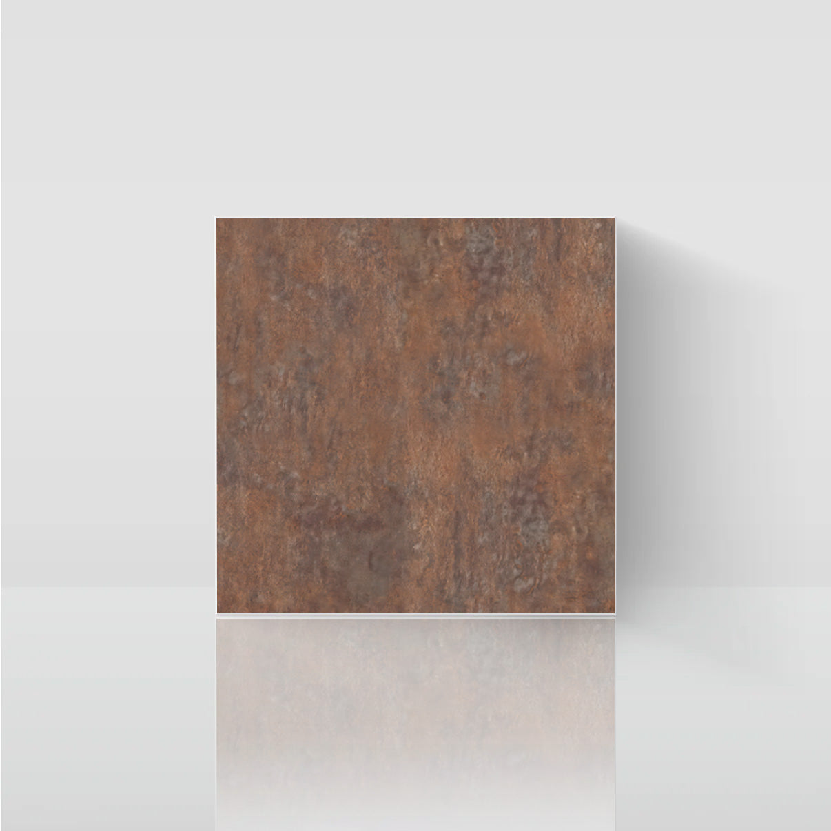 6" x 6" Square Matte Magma Stone Peel and Stick Backsplash Tile
