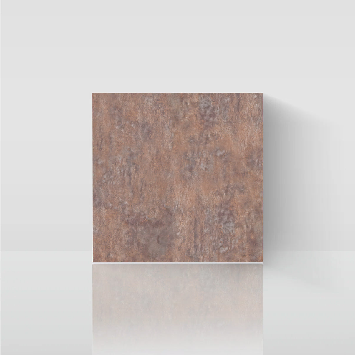 6" x 6" Square Matte Magma Stone Peel and Stick Backsplash Tile