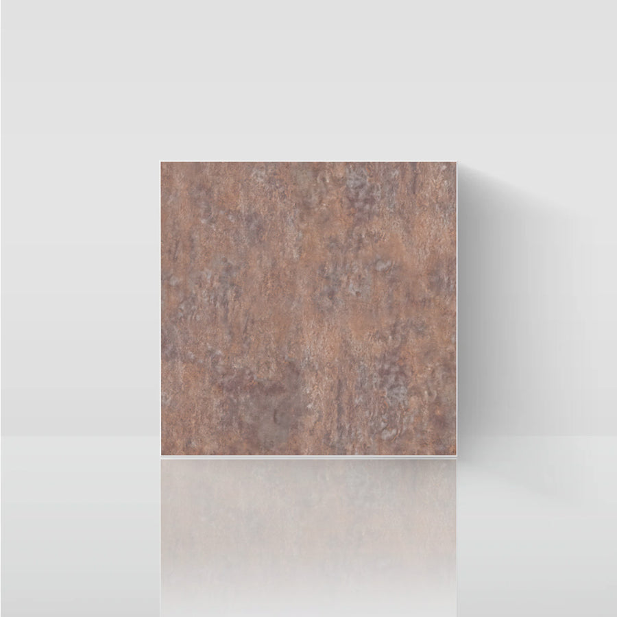 6" x 6" Square Matte Magma Stone Peel and Stick Backsplash Tile