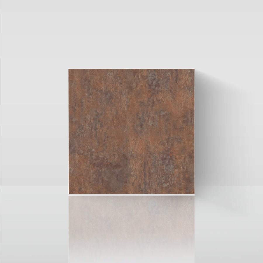 6" x 6" Square Matte Magma Stone Peel and Stick Backsplash Tile