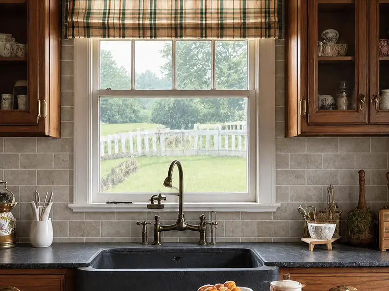 Peel and stick backsplash tile kitchen inspiration